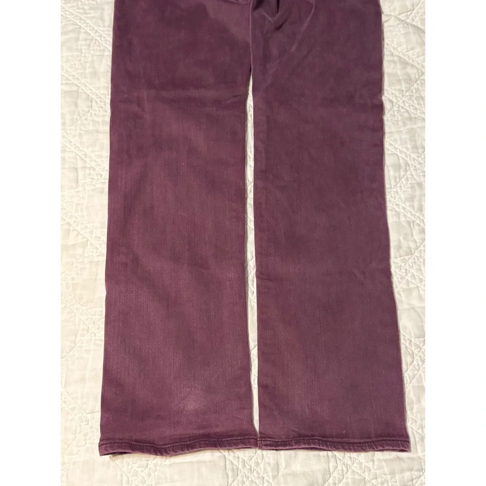 True Religion Geno Relaxed Slim Jeans Burgundy Wine Mens 32